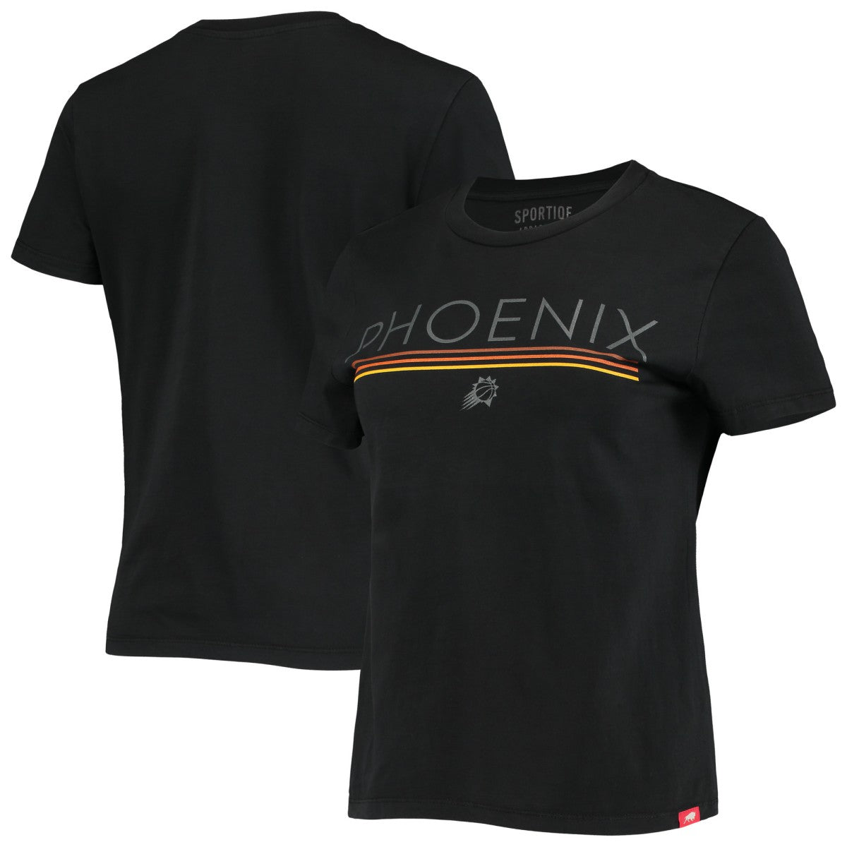 Phoenix Suns Sportiqe Women's Arcadia T-Shirt - Black cheap