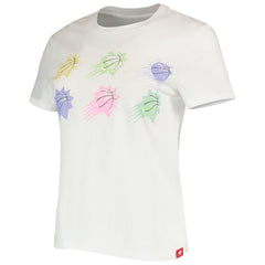 Phoenix Suns Sportiqe Women's Street Capsule Arcadia T-Shirt - White sale