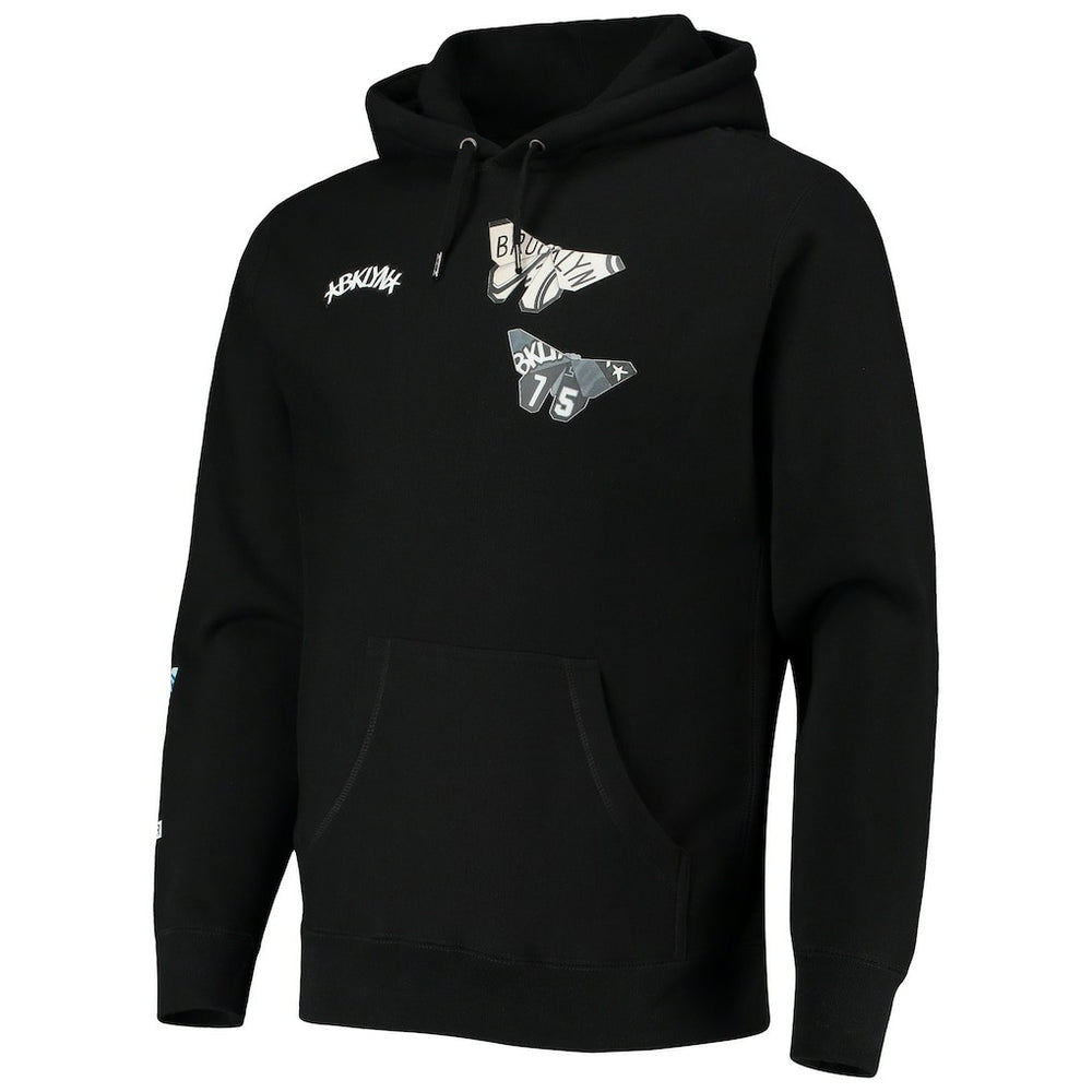 Brooklyn Nets NBA x Sue Tsai Pullover Hoodie - Black shop