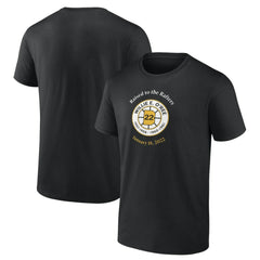 Willie O'Ree Boston Bruins Retirement T-Shirt - Black T-shirts