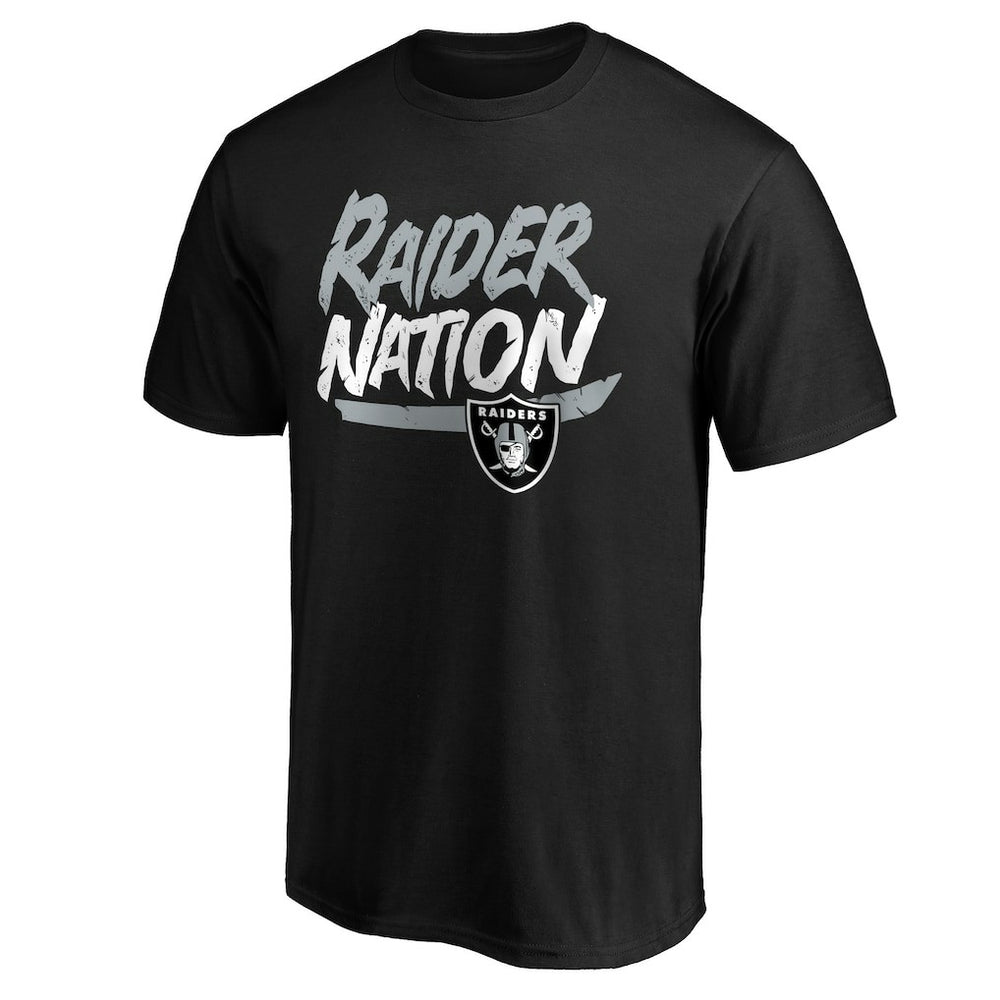 Las Vegas Raiders Hometown Collection Raider Nation T-Shirt - Black sale