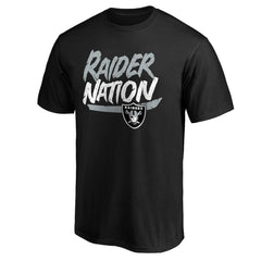 Las Vegas Raiders Hometown Collection Raider Nation T-Shirt - Black sale