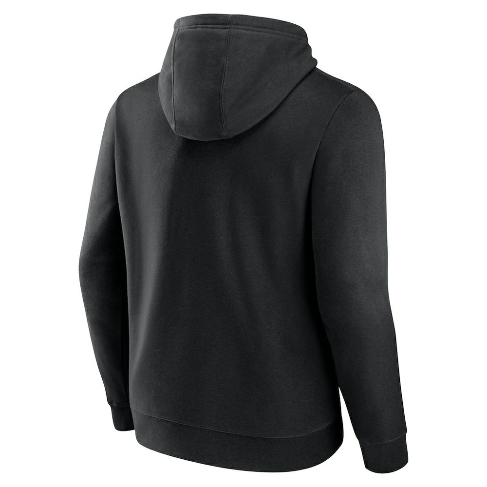 Arizona Cardinals Fade Out Fitted Pullover Hoodie - Black on sale