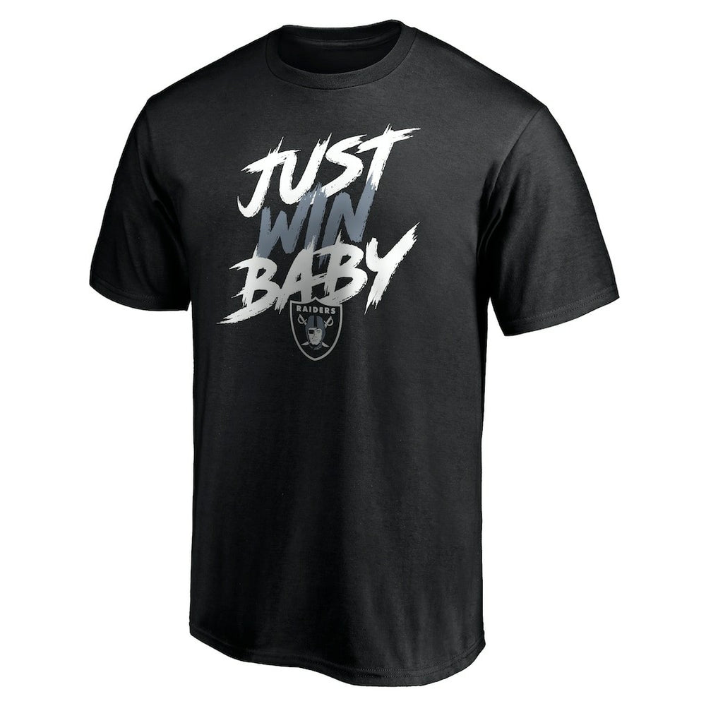 Las Vegas Raiders Just Win T-Shirt - Black for sale