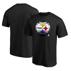 Pittsburgh Steelers Midnight Mascot Team Logo T-Shirt - Black discount