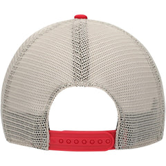 Los Angeles Angels Trawler Clean Up Trucker Snapback Hat Red