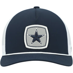 Dallas Cowboys HOOey Star Patch Rope Trucker Snapback Hat - Navy/White cheap