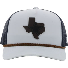 Dallas Cowboys HOOey State Patch Trucker Snapback Hat - White/Navy online