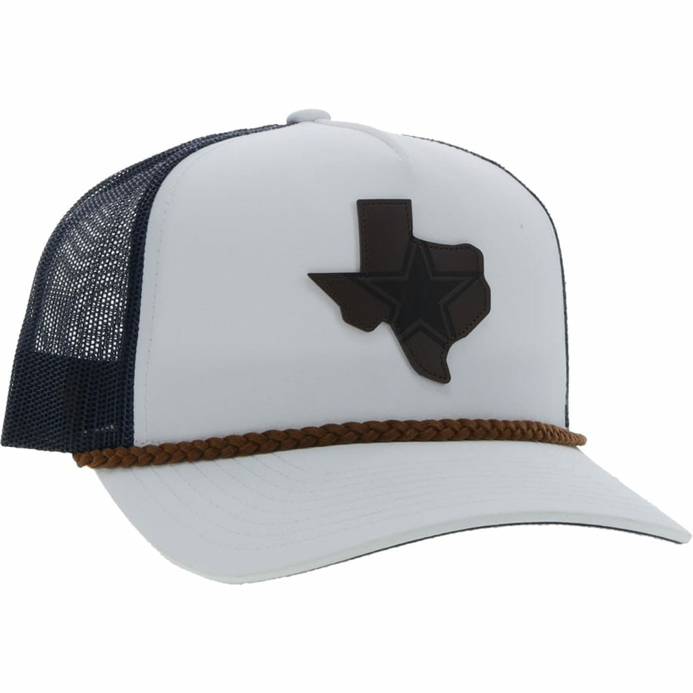 Dallas Cowboys HOOey State Patch Trucker Snapback Hat - White/Navy online