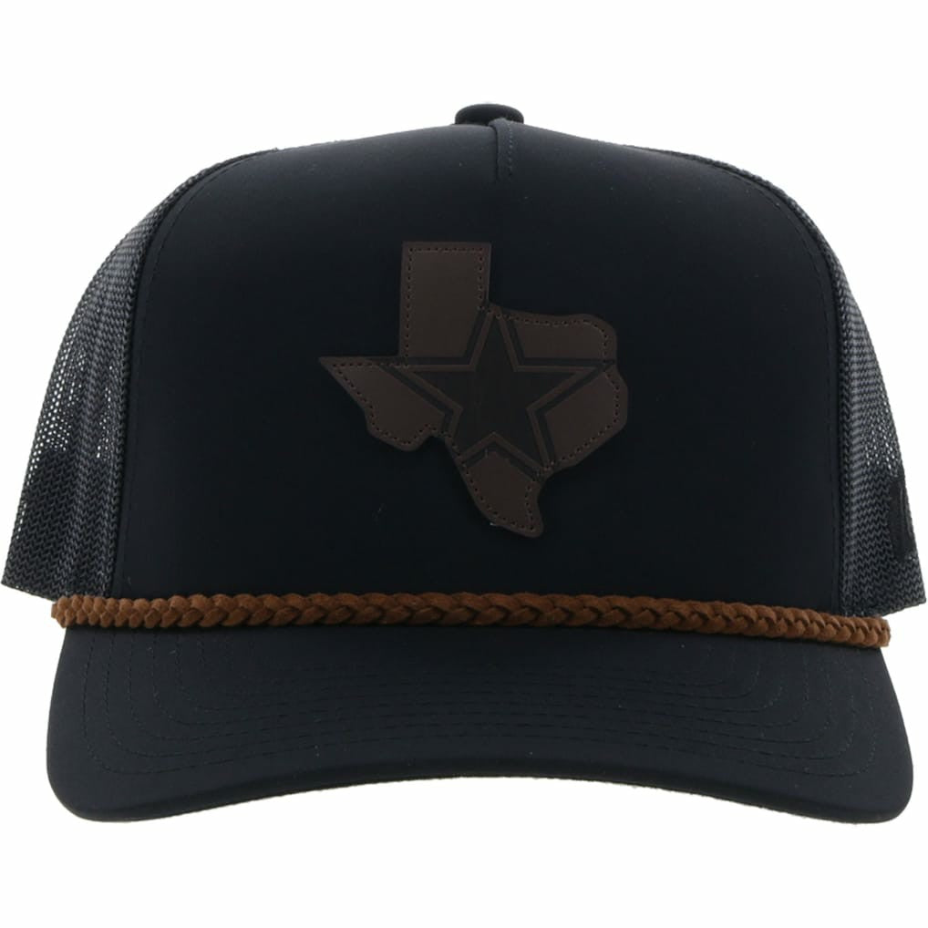 Dallas Cowboys HOOey State Patch Trucker Snapback Hat - Black cheap