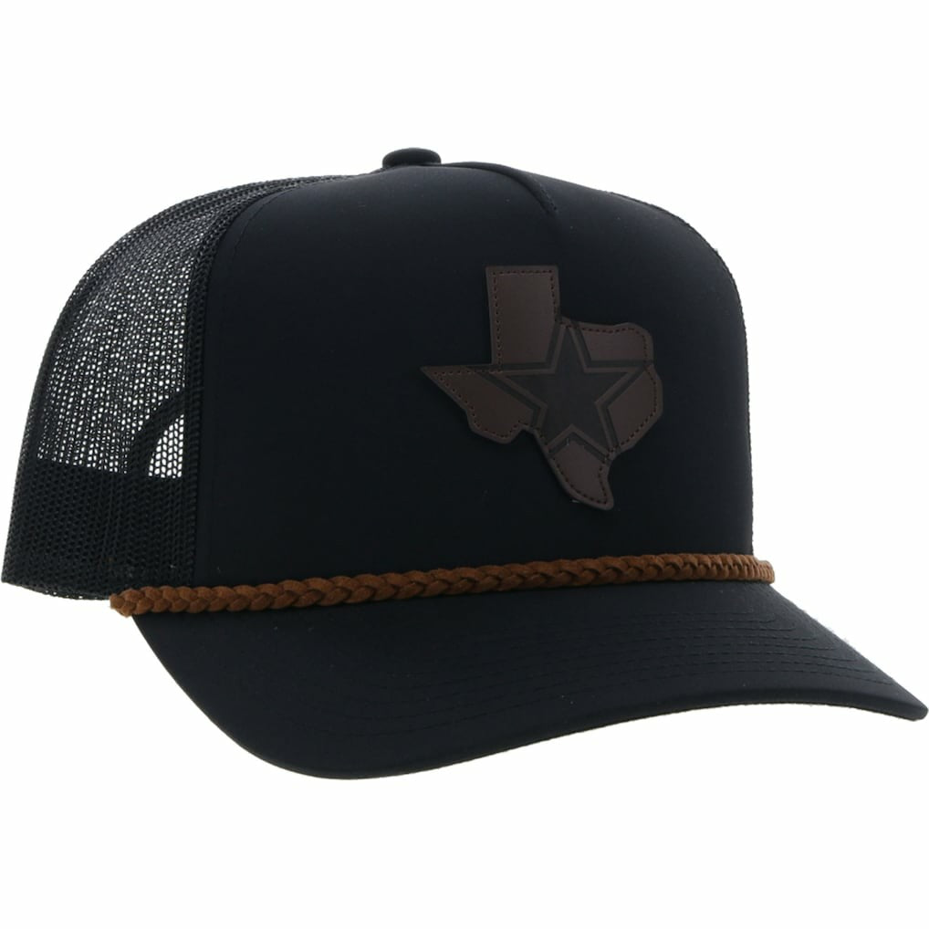 Dallas Cowboys HOOey State Patch Trucker Snapback Hat - Black cheap