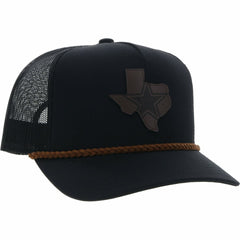 Dallas Cowboys HOOey State Patch Trucker Snapback Hat - Black cheap