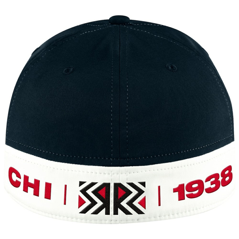 Chicago Blackhawks adidas Reverse Retro 2.0 Flex Hat - Black Hats