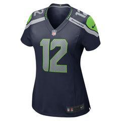 12s Seattle Seahawks Women's Player Jersey - Navy online
