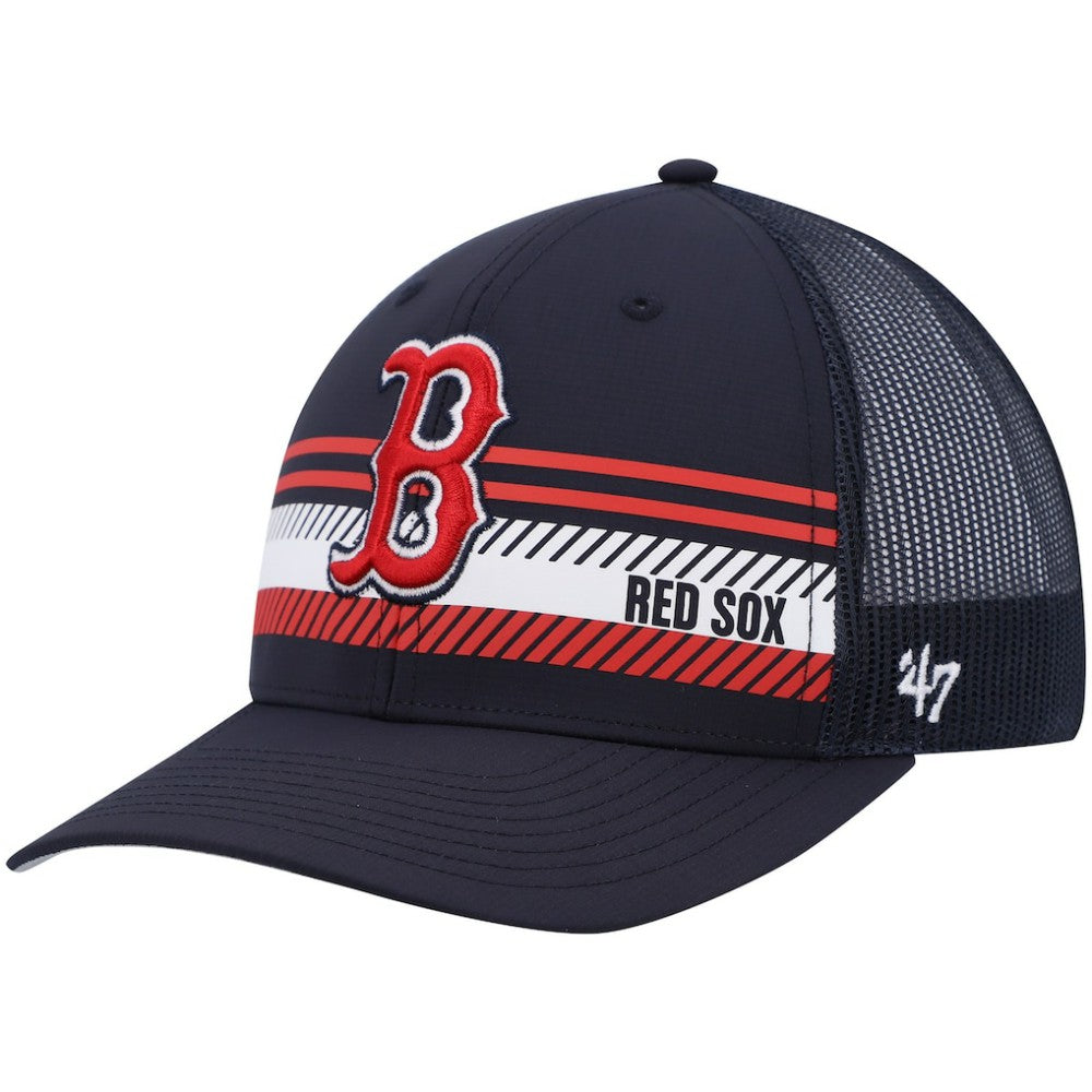 Boston Red Sox Cumberland Trucker Snapback Hat Navy