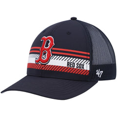 Boston Red Sox Cumberland Trucker Snapback Hat Navy