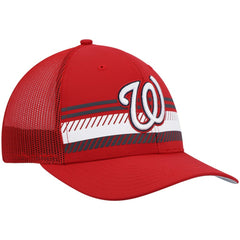 Washington Nationals Cumberland Trucker Snapback Hat Red