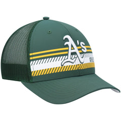 Athletics Cumberland Trucker Snapback Hat Green