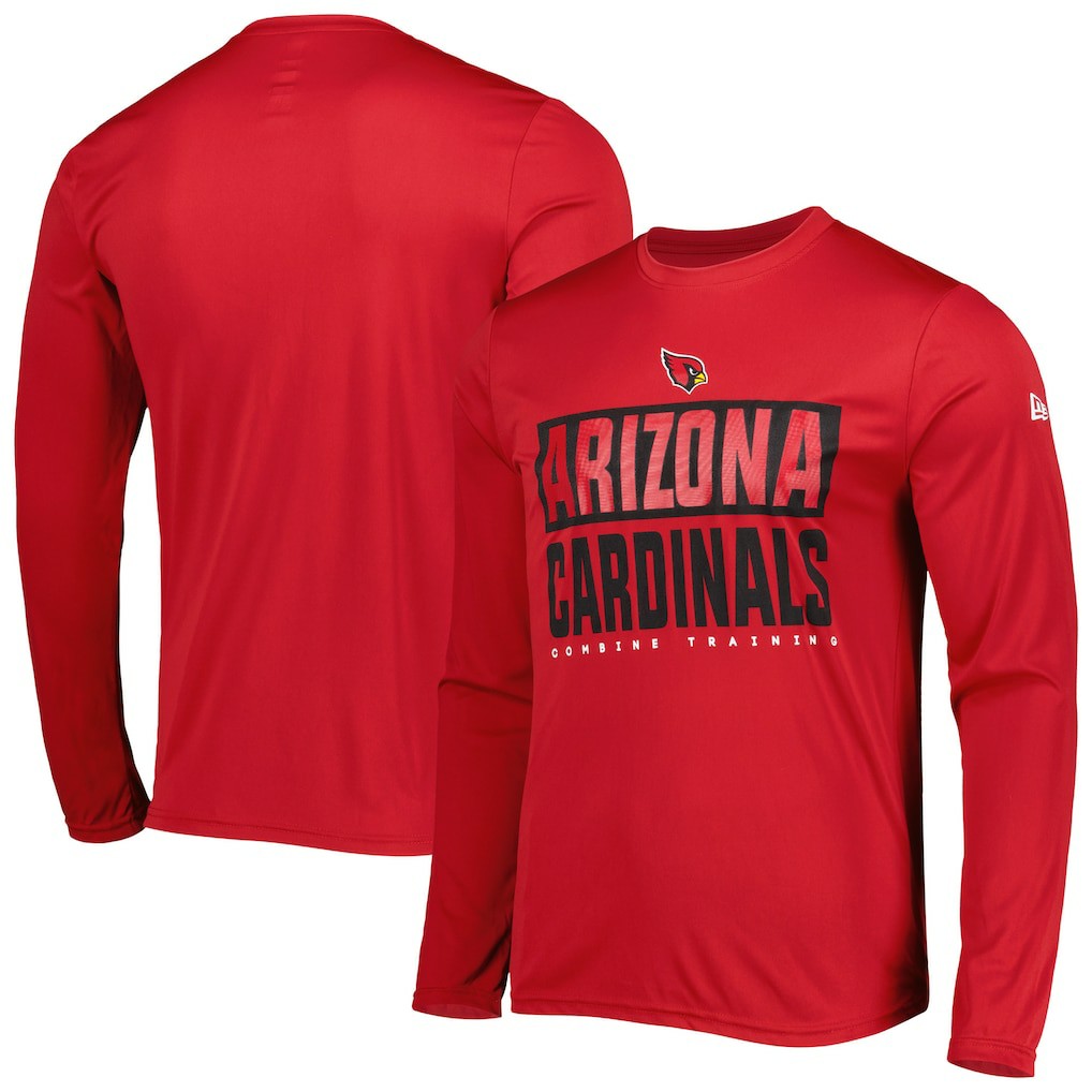 Arizona Cardinals New Era Combine Authentic Offsides Long Sleeve T-Shirt - Cardinal online