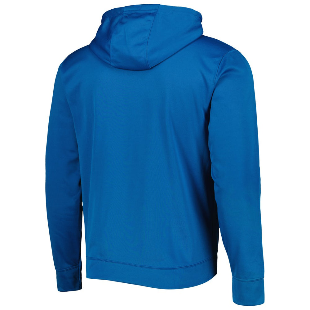 Detroit Lions New Era Combine Authentic Split Defense Pullover Hoodie - Blue cheap