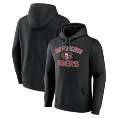 San Francisco 49ers Victory Arch Team Fitted Pullover Hoodie - Black for sale