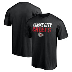 Kansas City Chiefs Logo Fade Out T-Shirt - Black for sale