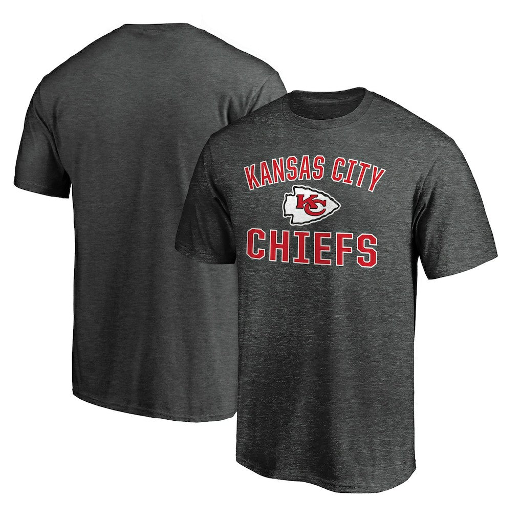 Kansas City Chiefs Victory Arch T-Shirt - Heather Charcoal sale