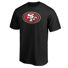 San Francisco 49ers Primary Logo T-Shirt - Black for sale