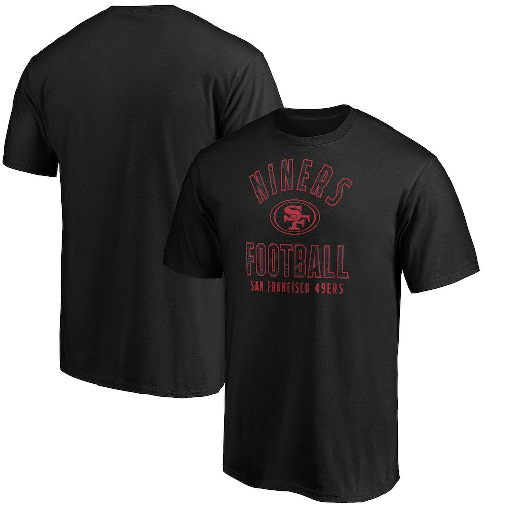 San Francisco 49ers Nickname Arc T-Shirt - Black discount