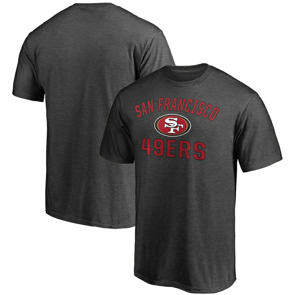 San Francisco 49ers Victory Arch T-Shirt - Heather Charcoal cheap