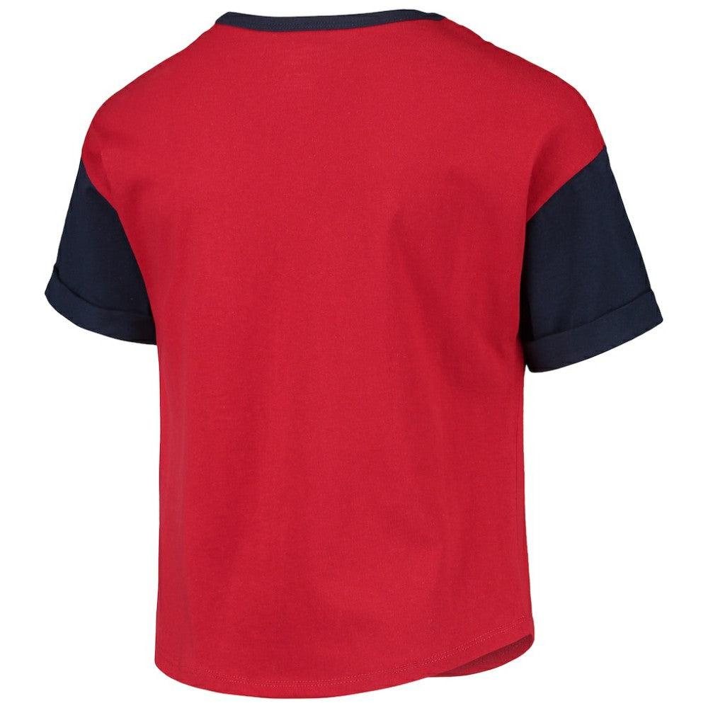 Boston Red Sox Girls Youth Bleachers T-Shirt Red