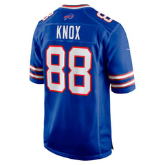 Dawson Knox Buffalo Bills Game Jersey - Royal discount