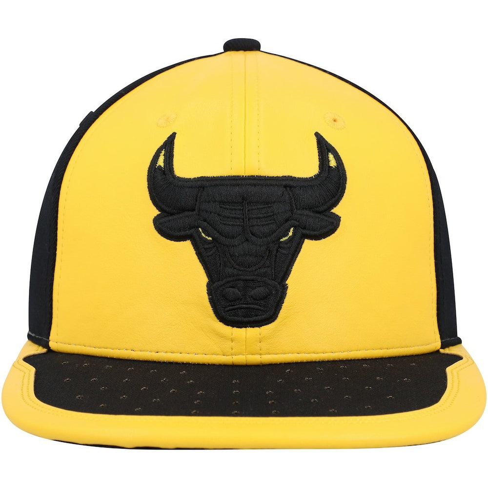 Chicago Bulls Day One Snapback Hat - Yellow/Black cheap