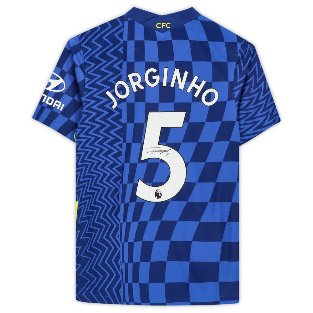 Jorginho Chelsea Autographed 2021-22 Home Jersey for sale