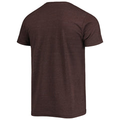 San Diego Padres Homage Hand Drawn Logo Tri-Blend T-Shirt Brown