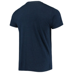 Minnesota Twins Homage Hand-Drawn Logo Tri-Blend T-Shirt Navy
