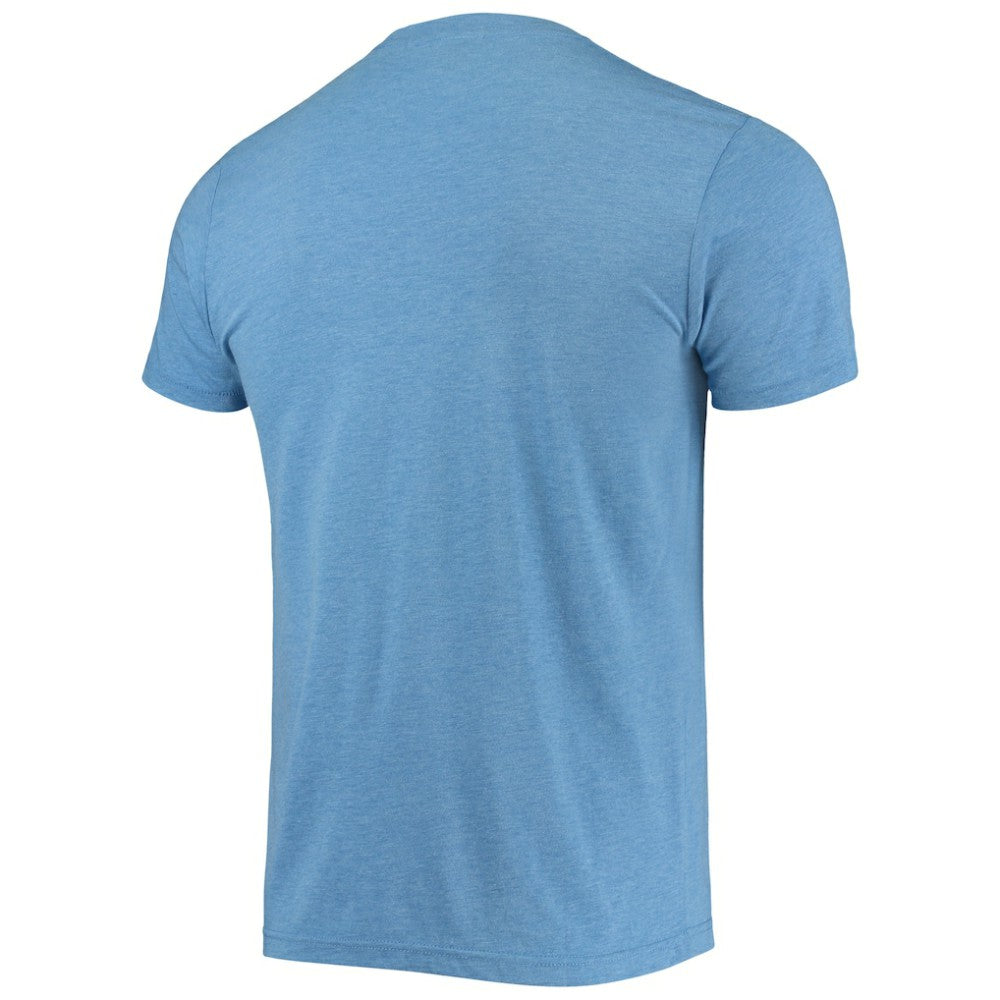 Philadelphia Phillies Homage Hand-Drawn Logo Tri-Blend T-Shirt Light Blue
