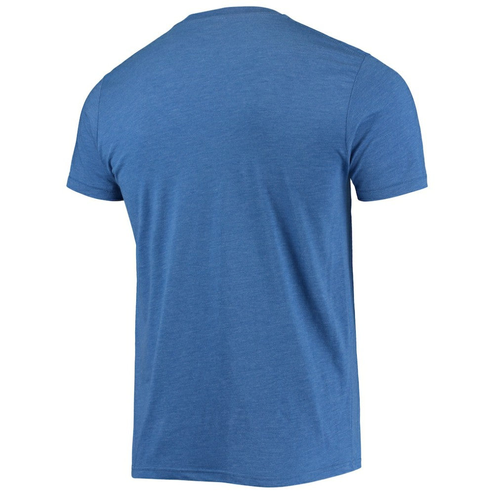 Toronto Blue Jays Homage Hand-Drawn Logo Tri-Blend T-Shirt Royal