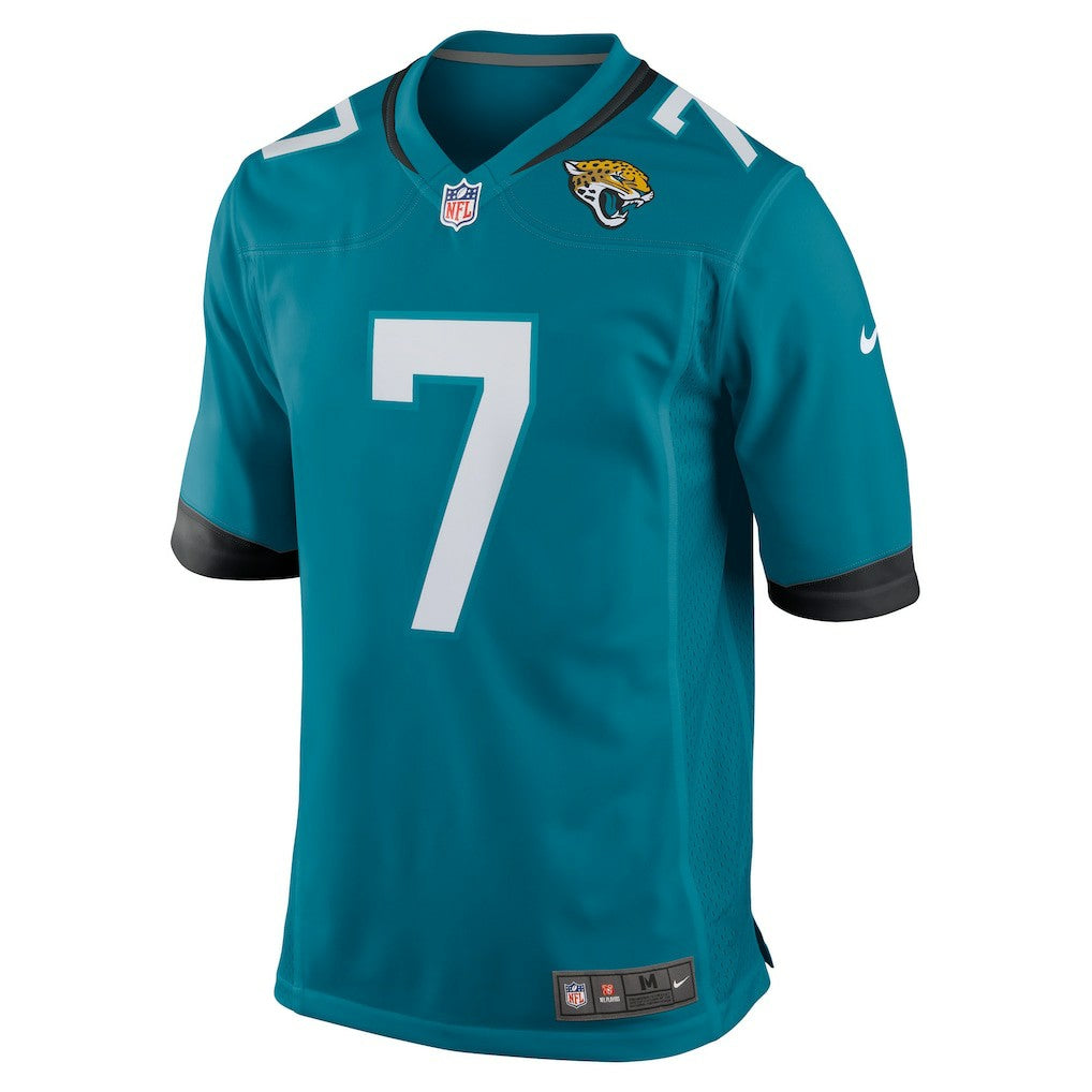 Byron Leftwich Jacksonville Jaguars Retired Player Game Jersey - Teal on sale