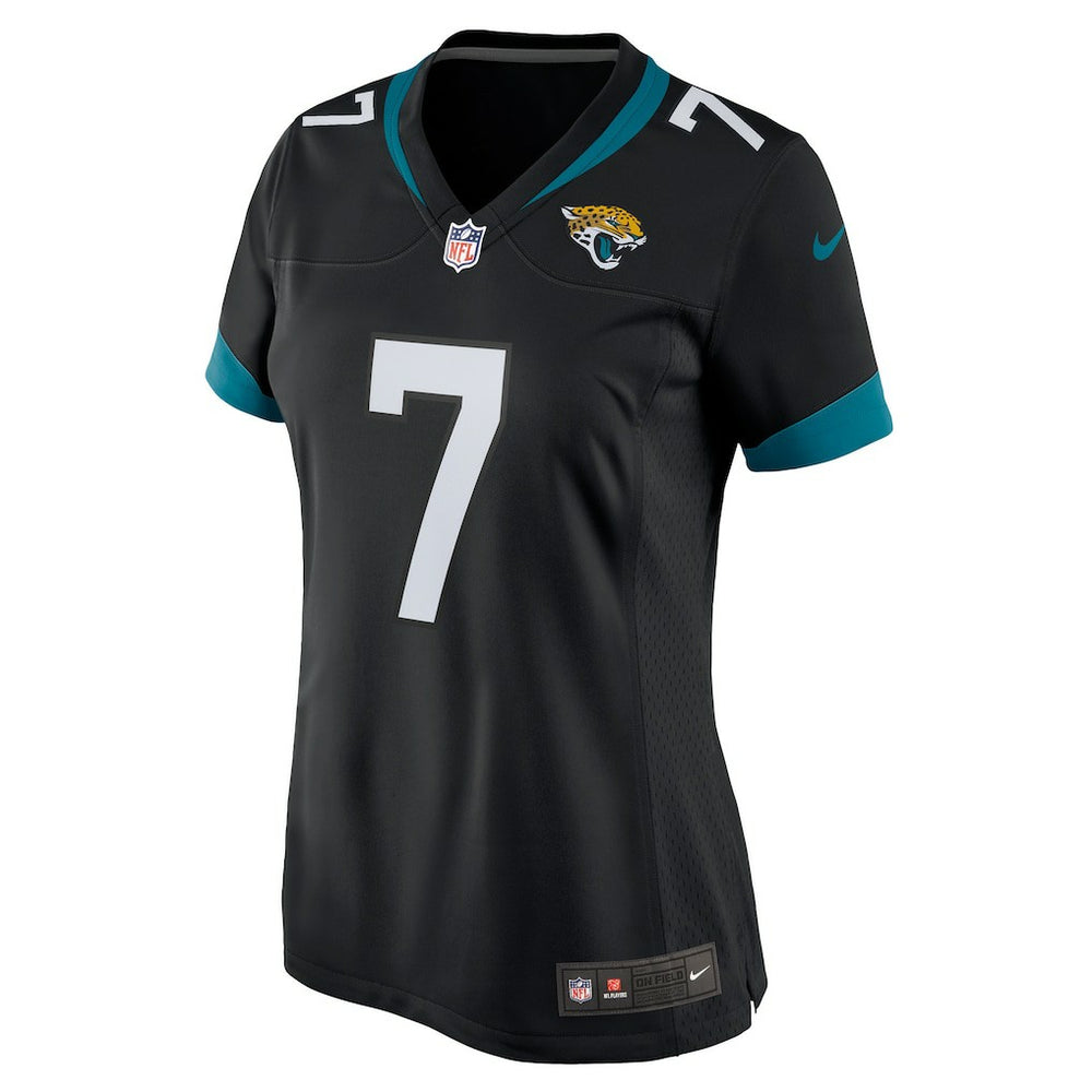 Byron Leftwich Jacksonville Jaguars Women's Alternate Retired Player Game Jersey - Black sale