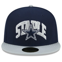 Dallas Cowboys New Era NFL x Staple Collection 59FIFTY Fitted Hat - Navy/Gray discount