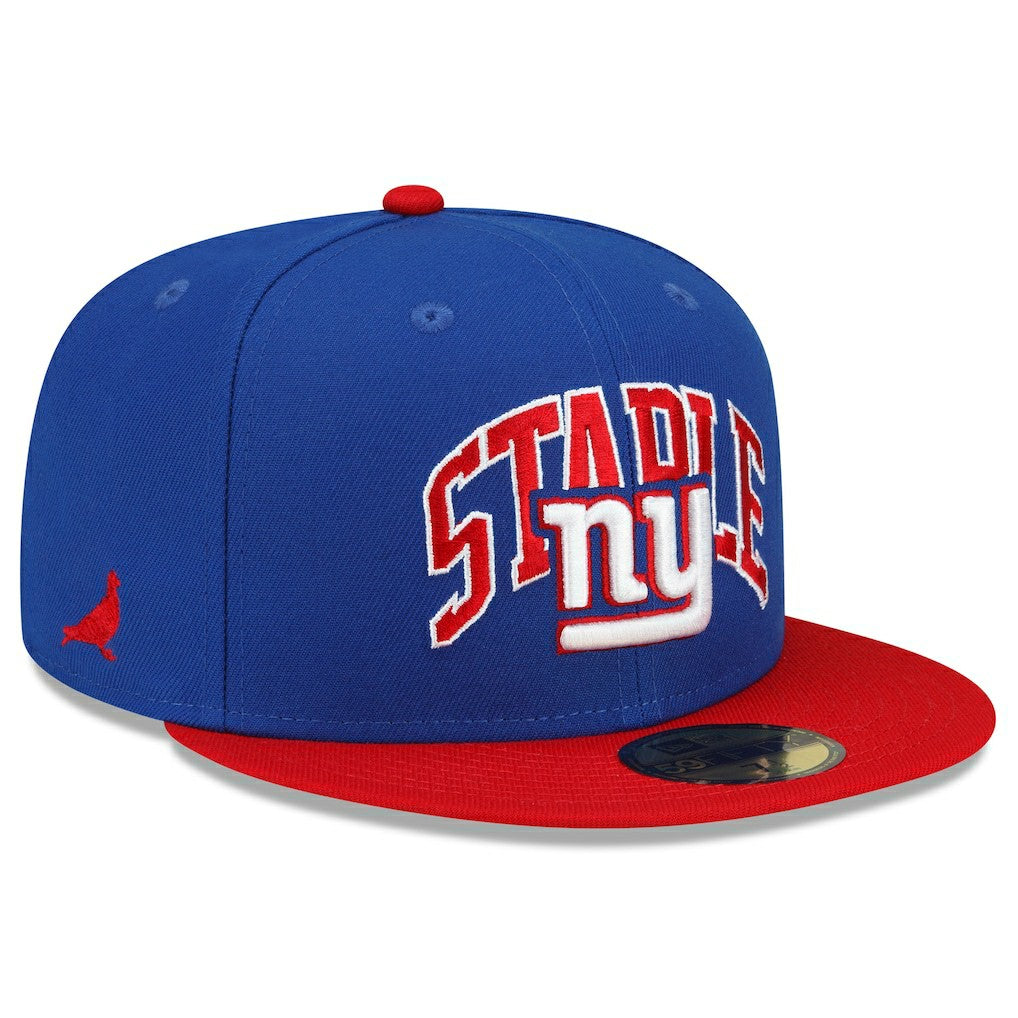 New York Giants New Era NFL x Staple Collection 59FIFTY Fitted Hat - Royal/Red outlet