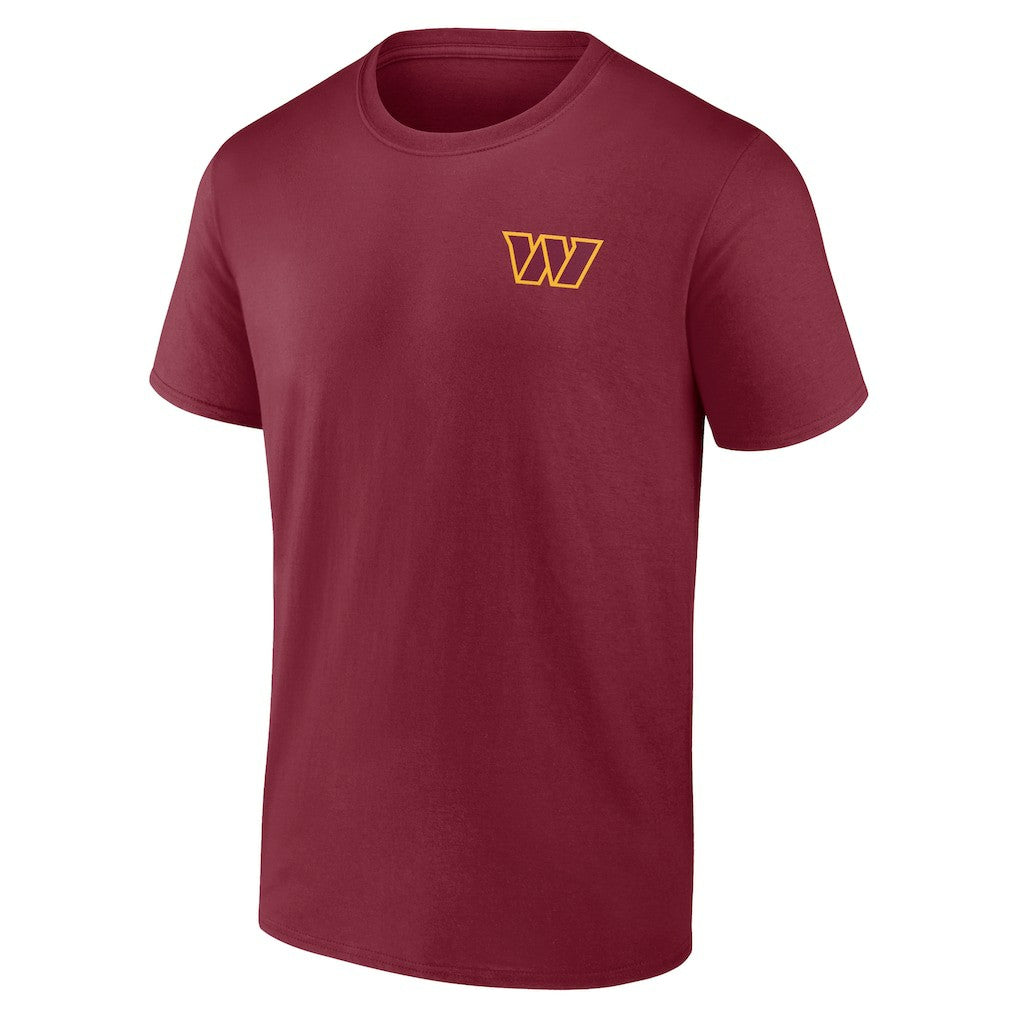Washington Commanders Team #1 Dad T-Shirt - Burgundy outlet