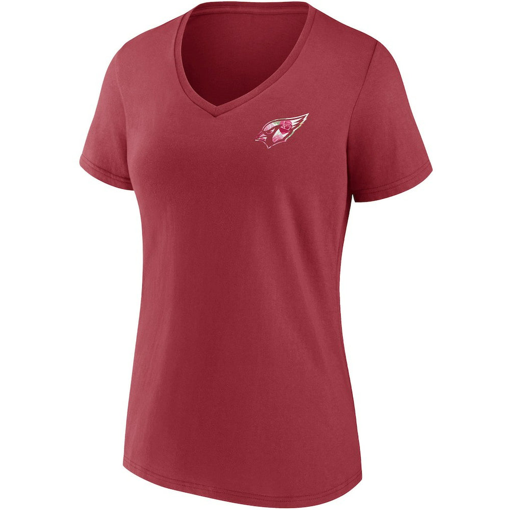 Arizona Cardinals Women's Team Mother's Day V-Neck T-Shirt - Cardinal discount