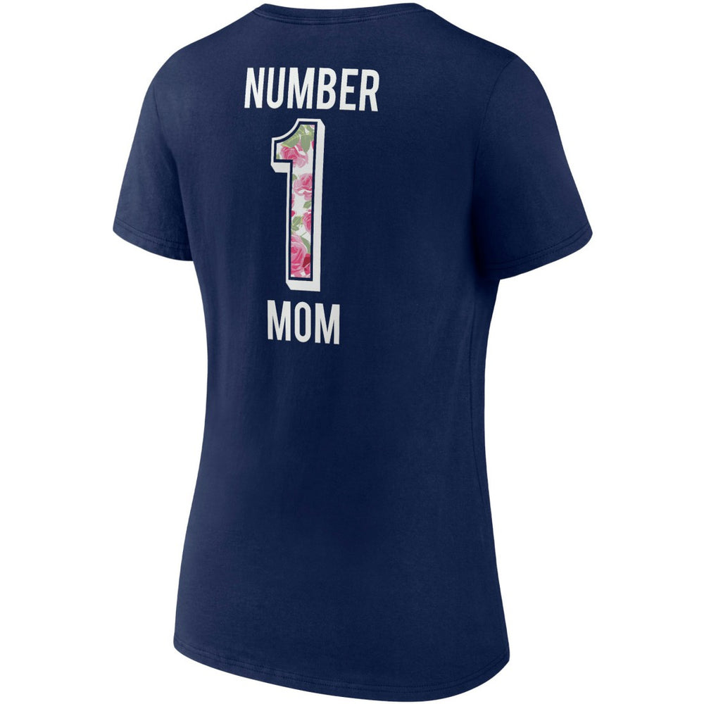 Seattle Seahawks Women's Team Mother's Day V-Neck T-Shirt - College Navy sale