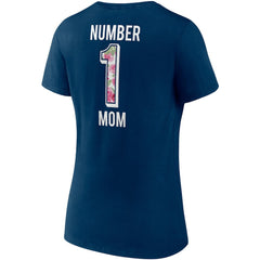 Chicago Bears Women's Team Mother's Day V-Neck T-Shirt - Navy for sale