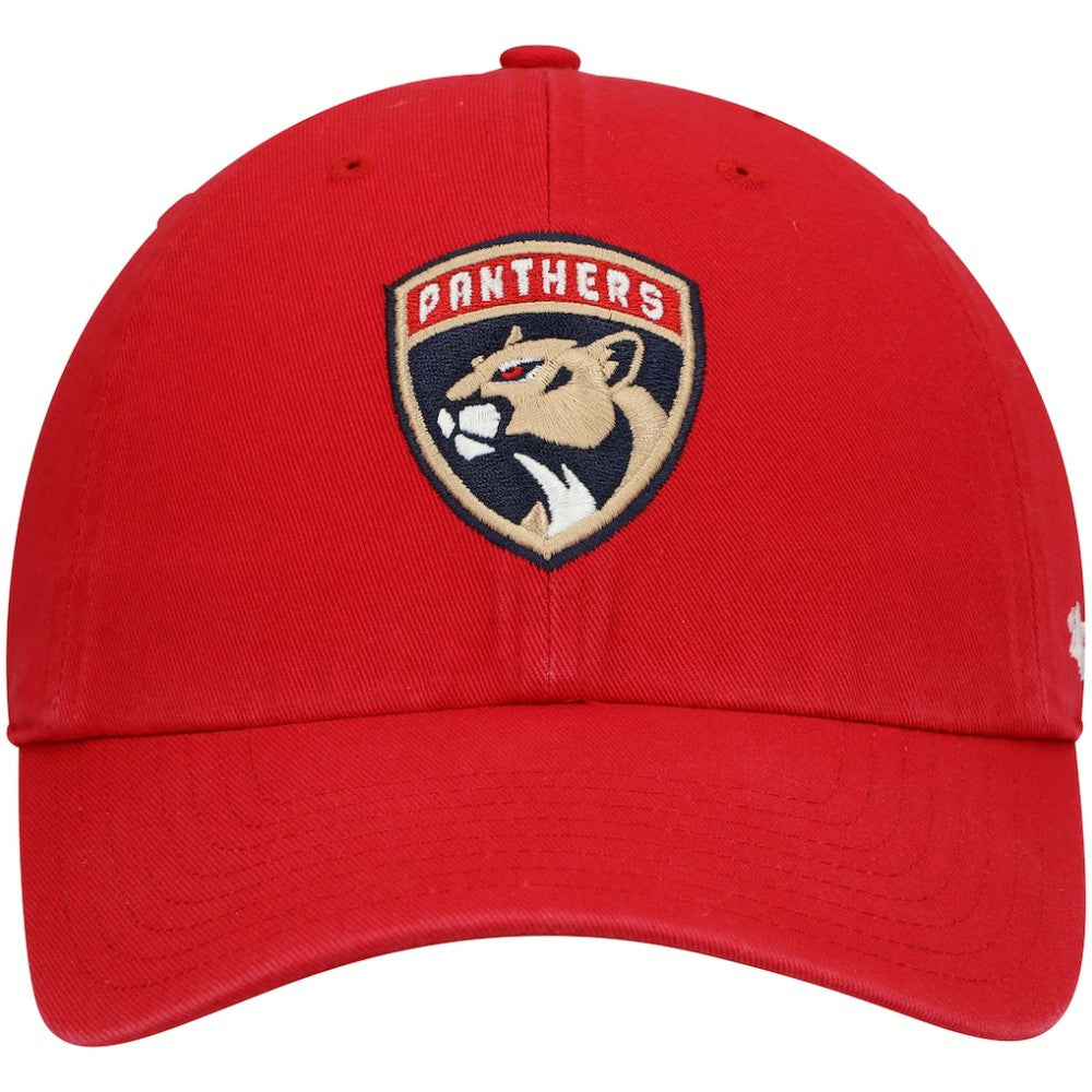 Florida Panthers '47 Logo Clean Up Adjustable Hat - Red Hats