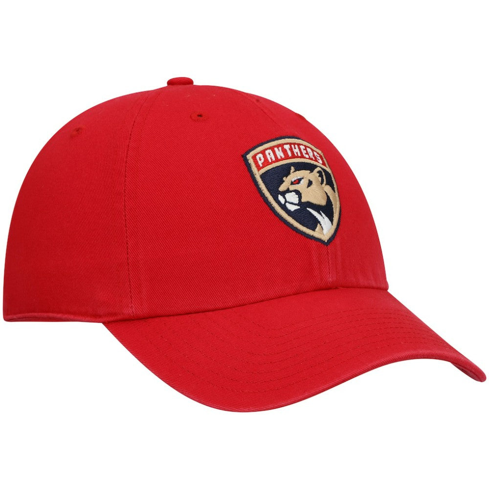 Florida Panthers '47 Logo Clean Up Adjustable Hat - Red Hats