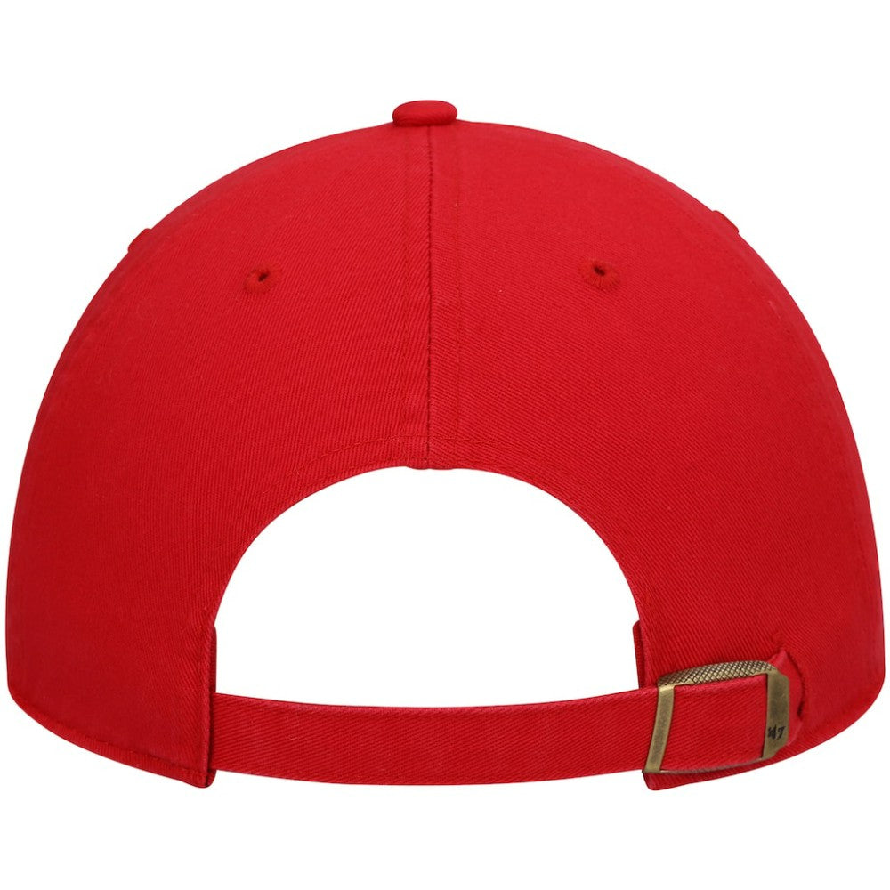 Florida Panthers '47 Logo Clean Up Adjustable Hat - Red Hats