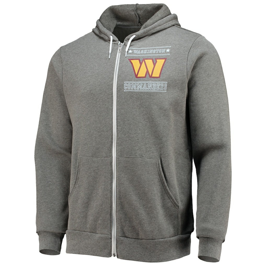 Washington Commanders NFL x Darius Rucker Collection Sponge Fleece Full-Zip Hoodie - Heathered Charcoal online